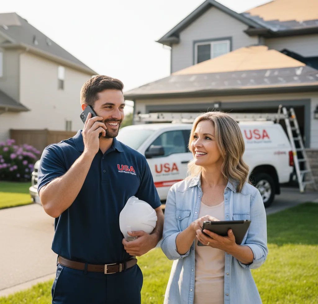USA Roof Repair Experts customer support in Salt Point